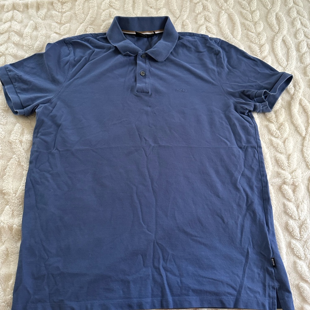 Boss Classic blue Polo Shirt